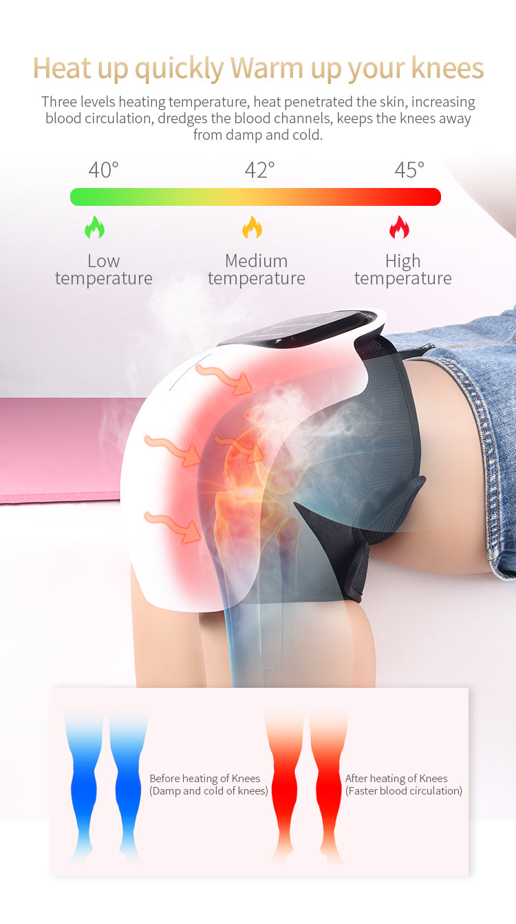 HOUZAIDE- World Of Wellness & Care Smart Knee Massager (HA201)
