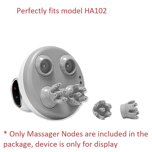 HOUZAIDE Smart Scalp Massager Silicone Nodes