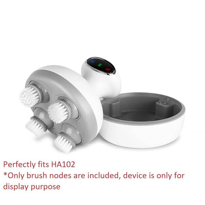 Brush nodes attached to HOUZAIDE Smart Scalp Massager HA102