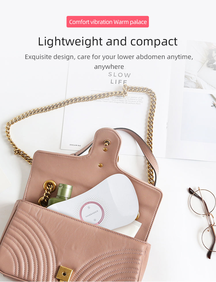 Compact design of the warm palace belt for portability