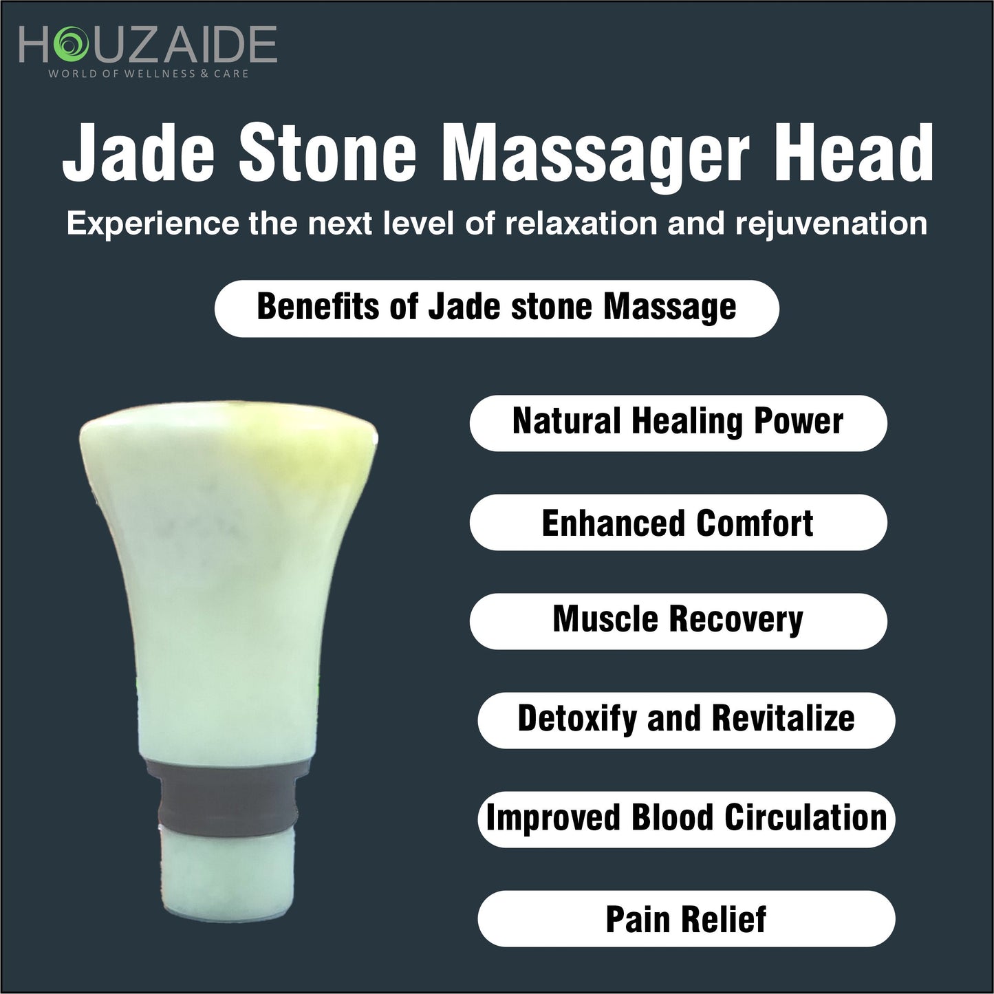 HOUZAIDE Vajra Pro Hot and Cold Massage Gun for Gym Enthusiasts and Sports person