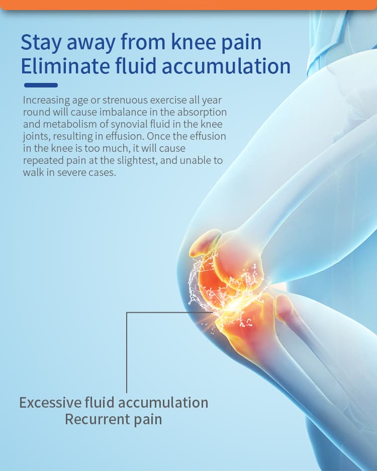 Stay Ahead of Knee Problems: Eliminate Fluid Accumulation with Our Advanced Knee Massager. A Leading Solution for Optimal Joint Health. #KneeCare #JointWellness