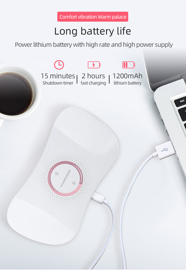 Long battery life of the smart warm palace belt