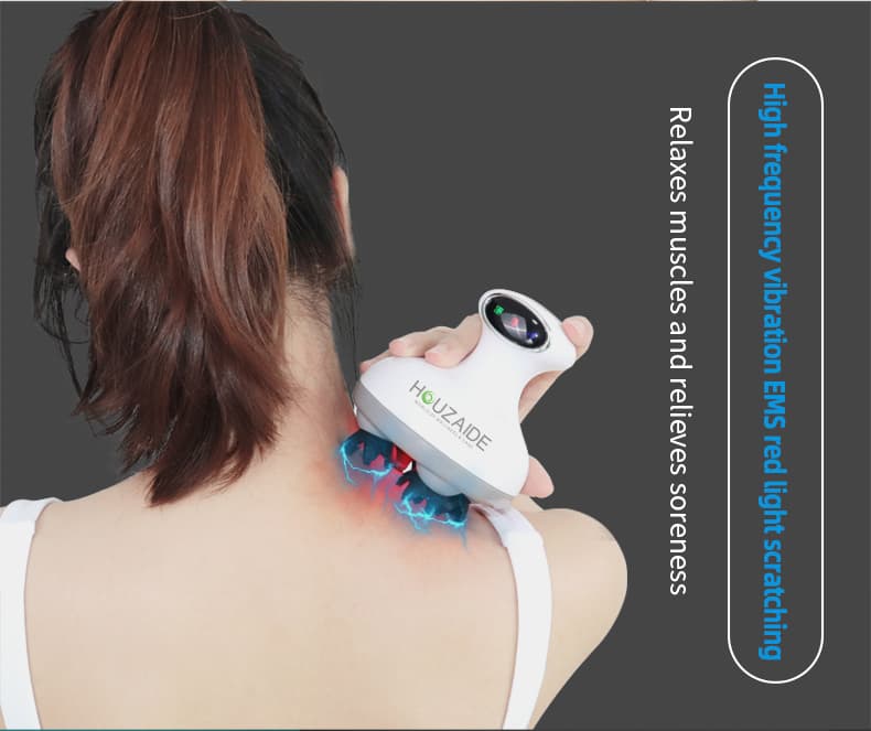 Dynamic EMS Vibration: Immerse Yourself in the Power of EMS Vibration with Our Massager. Experience Deep Tissue Stimulation and Enhanced Relaxation for a Renewed Sense of Well-Being. #EMSVibration #DeepTissueStimulation #DynamicMassage