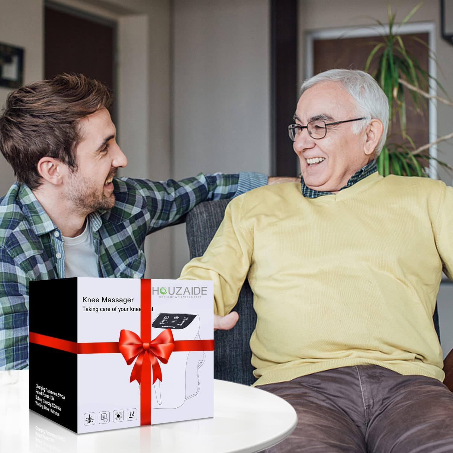 Perfect Gift for Loved Ones: Our Knee Massager is the Ideal Present for Parents, Grandparents, Father-in-law, Mother-in-law, and Elders. Show You Care with the Gift of Health and Comfort. #GiftforParents #JointWellness