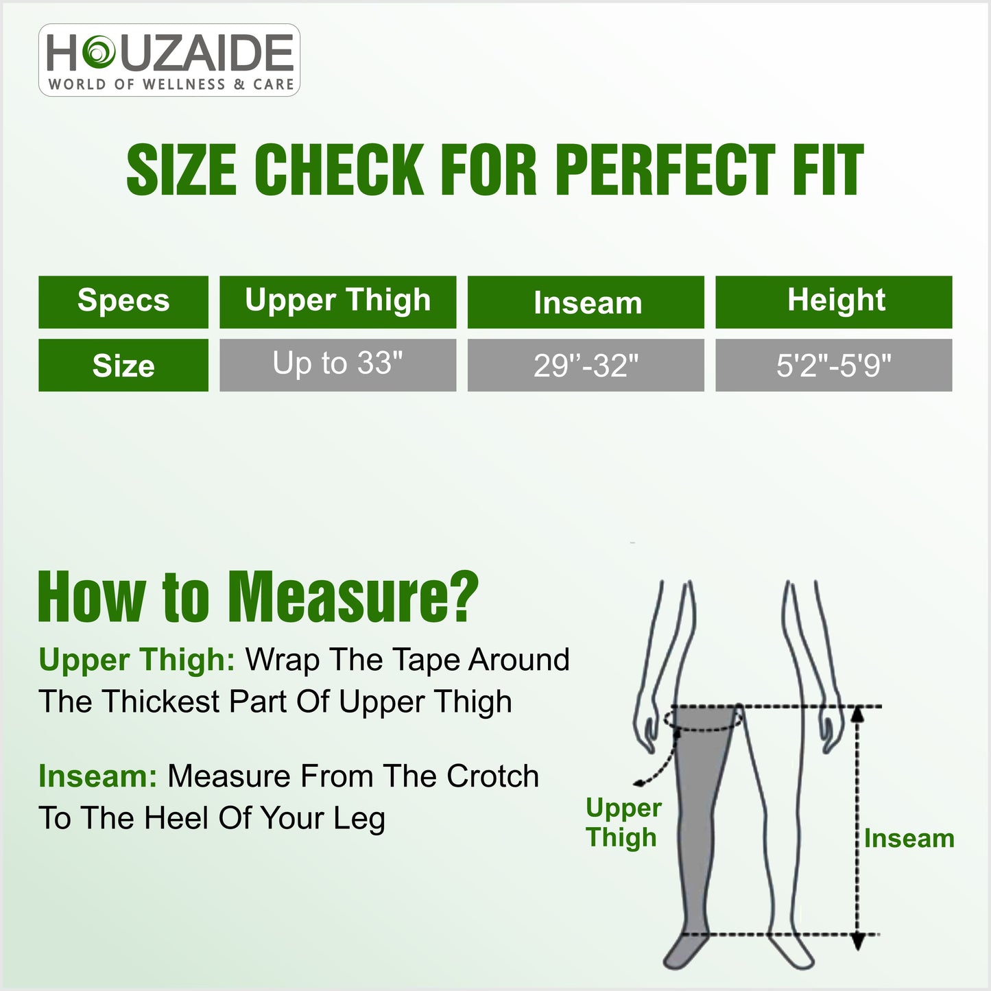 Houzaide Leg Compression Massager for Foot Calf & Thigh Recovery | Full Leg Massager for Blood Circulation and Pain Relief | 6 Mode, 4 Zones, 9 Intensity | 1 Year Warranty HA1202